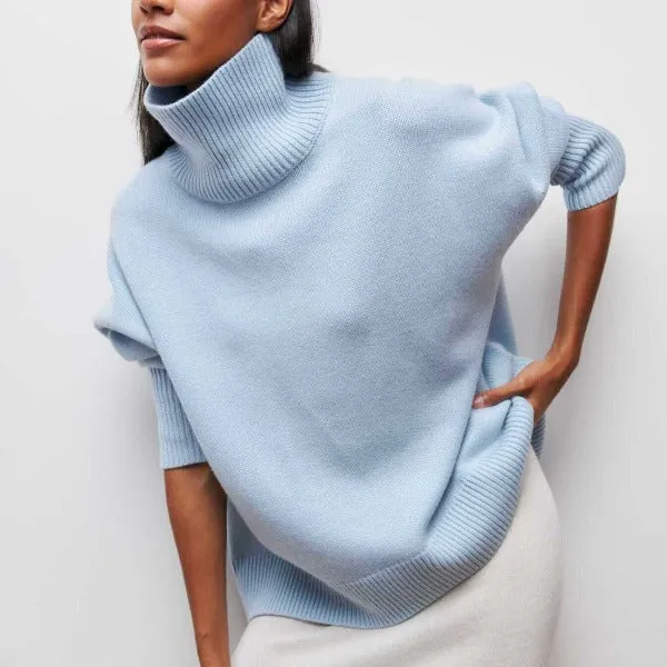 Pull à col roulé