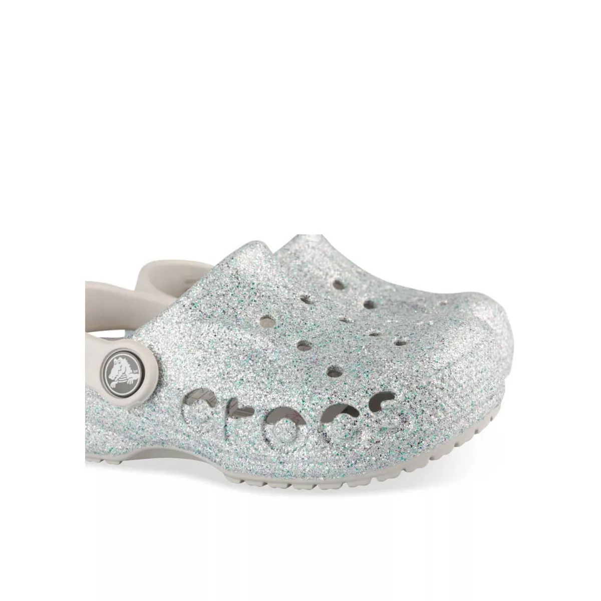 Sabots ARGENT CROCS Baya Glitter