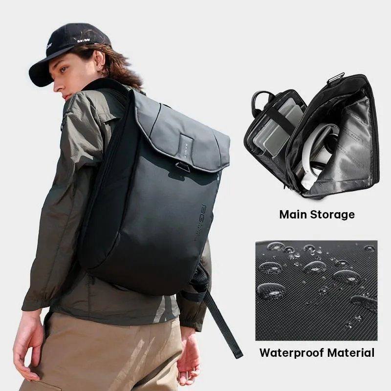 Sac à Dos Ordinateur Étanche USB 15.6 Pouces Travail Affaires