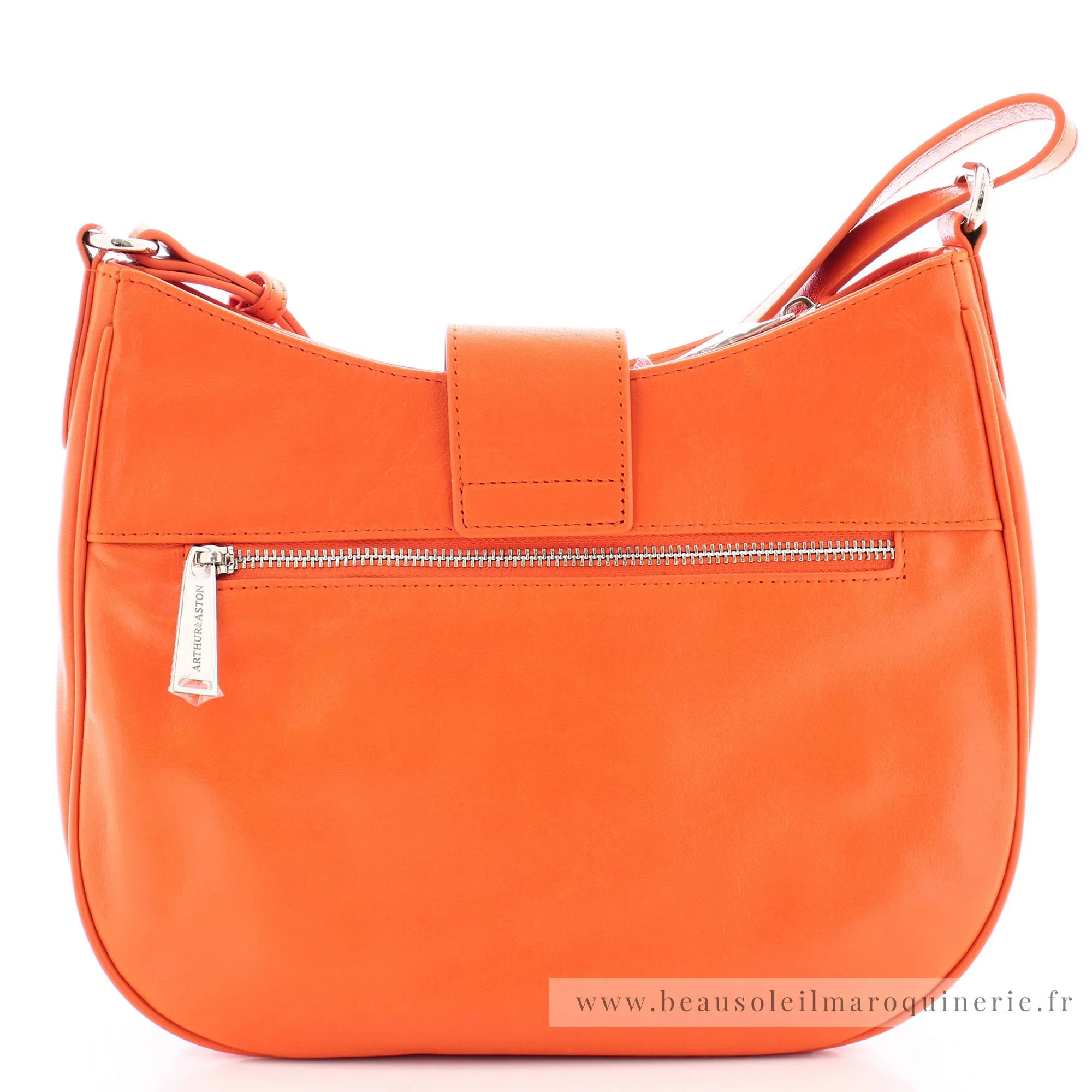 Sac Épaule Hobo Arthur Aston Kessy Cuir Femme A90-04