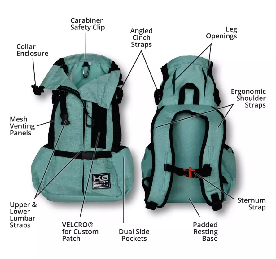 Sac à dos K9 Sport Sack AIR 2 Gris