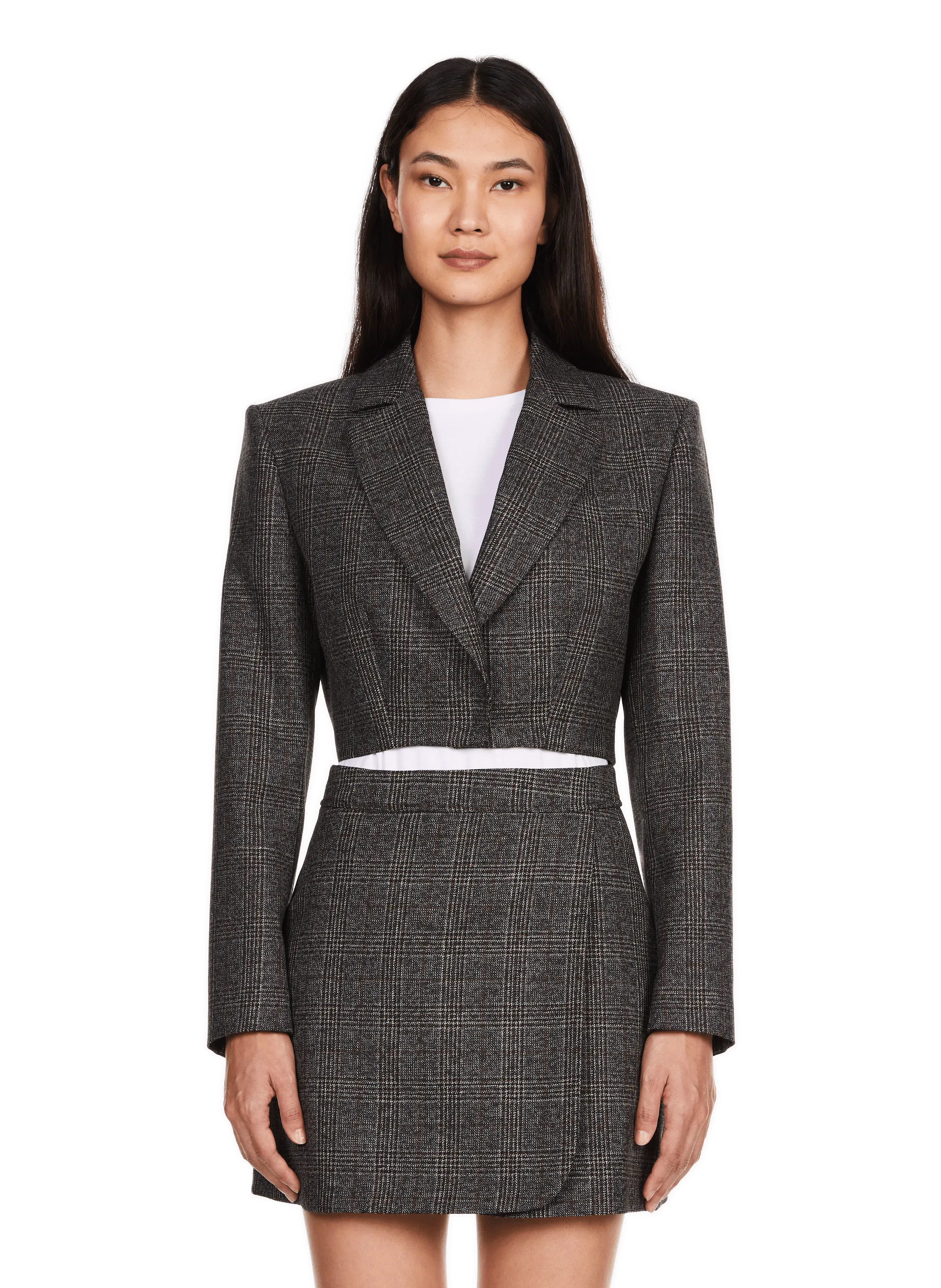 SAISON 1865  Blazer court en laine - Multicolore