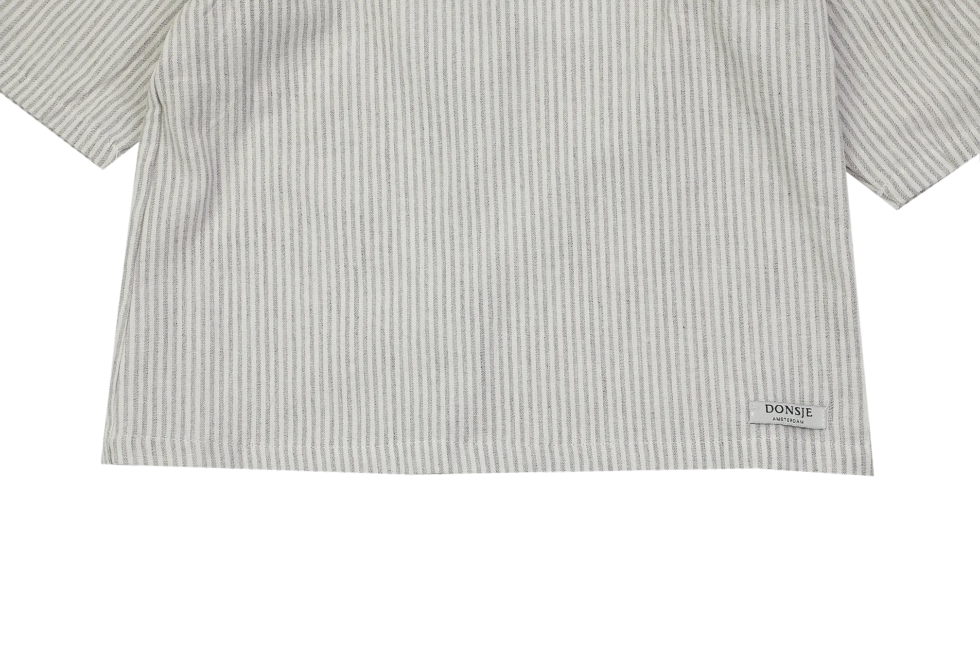 San Blouse | Light Grey Striped
