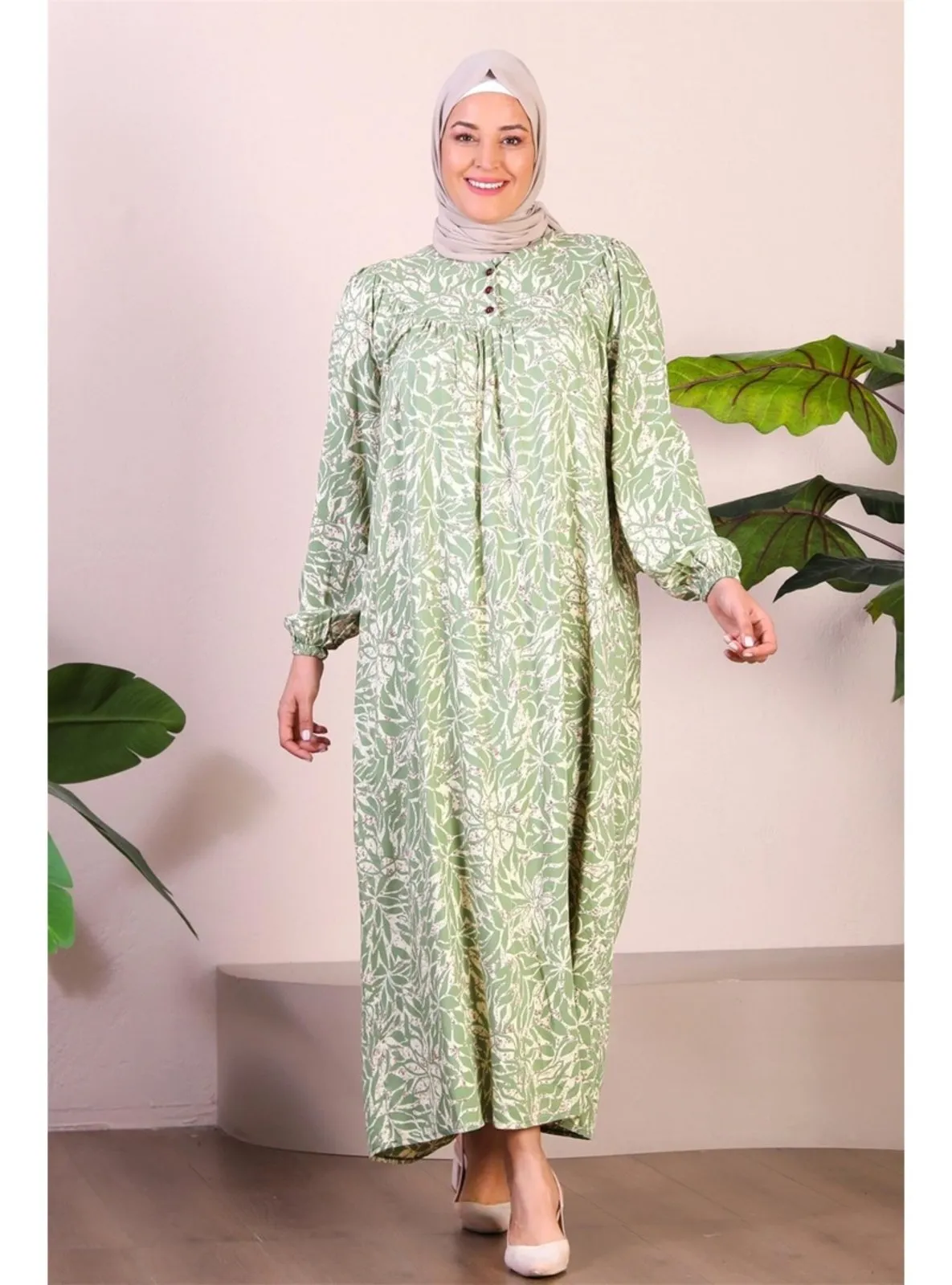 Sea Green - Plus Size Dress