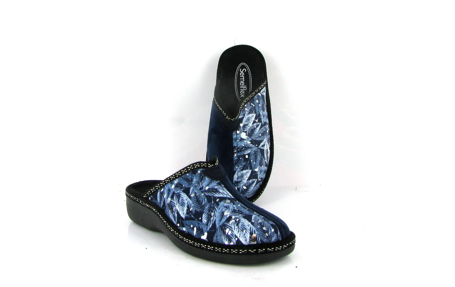 Semelflex mules abelle marine