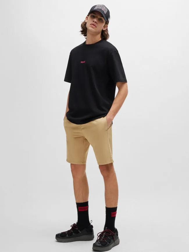Short chino slim david beige homme - Hugo | wimod
