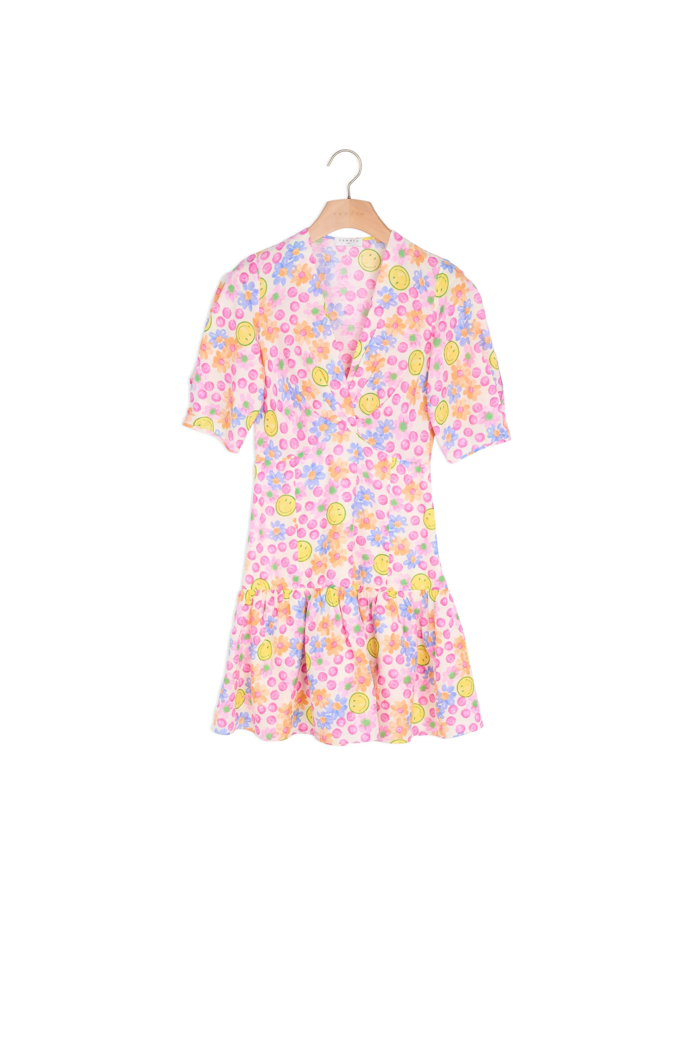 Smiley Robe courte imprimée