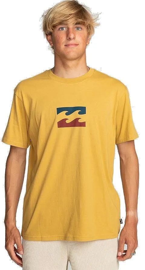T-shirt Billabong Team Wave - Gold - men´s