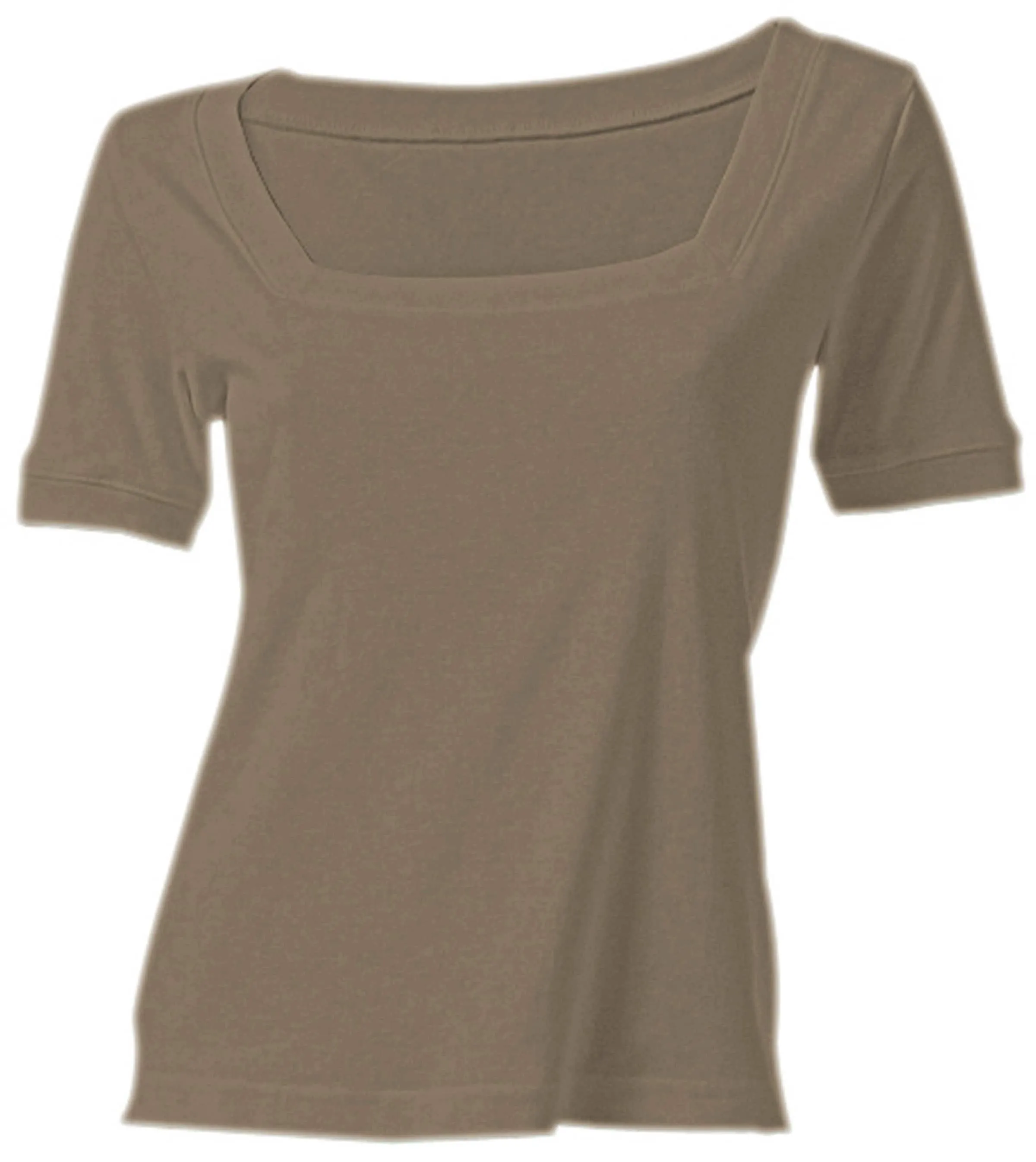 T-shirt à encolure carrée