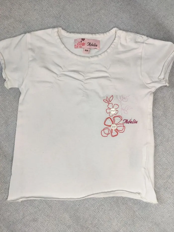 Tee-shirt 18 mois - Adelie - 12 mois  | Beebs