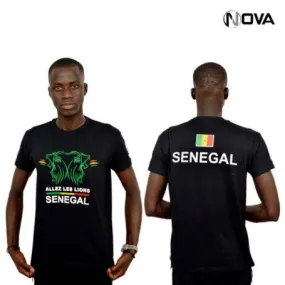 Tshirt Senegal noir TSH166