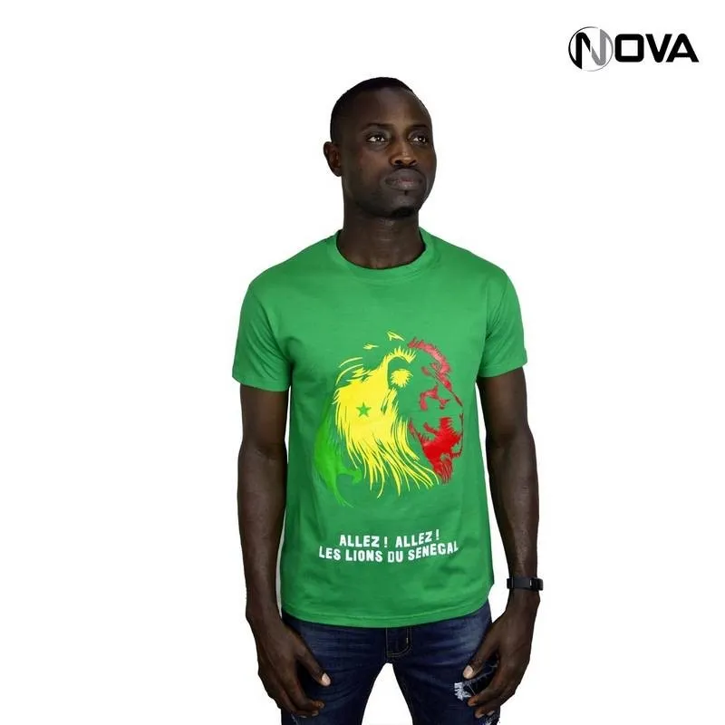 Tshirt Sénégal vert TSH47