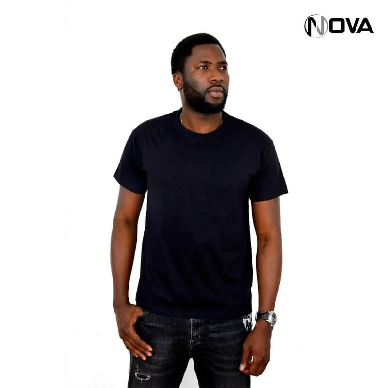 Tshirt uni coton premium col rond TSH109