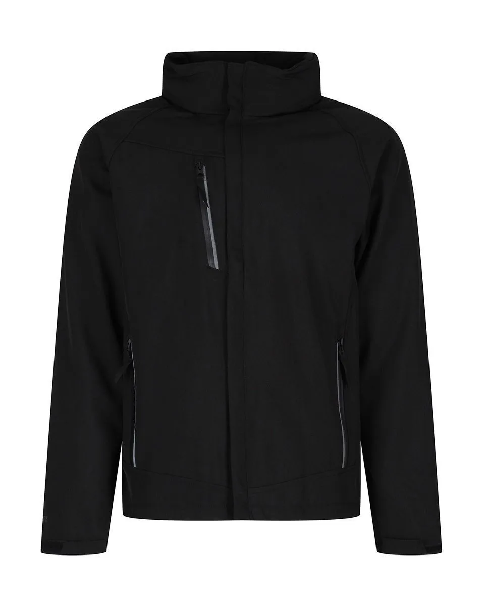 Veste softshell imperméable et respirante Apex - Homme - TRA670 - noir 